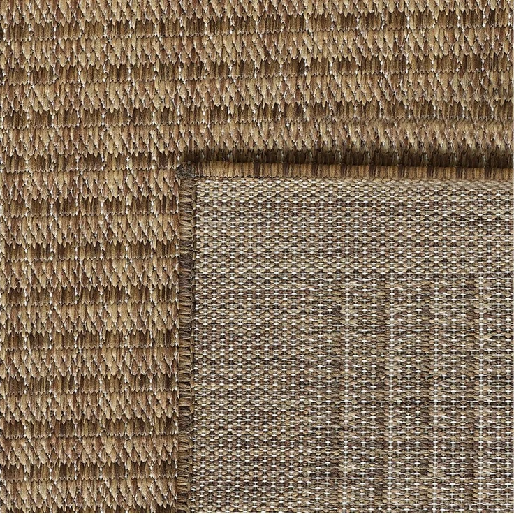 Carpettex Outdoorteppich Unicolor, Läufer, Höhe: 3 mm, Teppich Wetterfest Waschbar Balkon, Garten, Terrasse und Küchenteppich – Bild 3