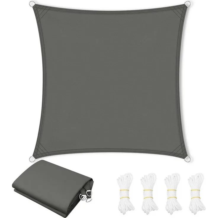 Woltu Sonnensegel, (1-tlg), aus PES, 200 g/m² Polyester, 95% UV Schutz, für Balkon Terrasse Garten