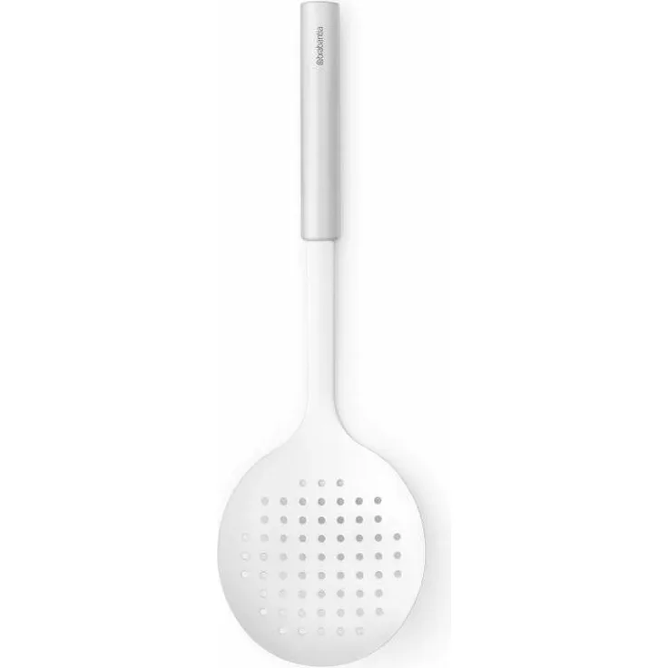 Brabantia Schaumlöffel Profile, Kochutensil, Küchenhelfer, Stahl, Matt Steel, 32. 8 cm, 250569