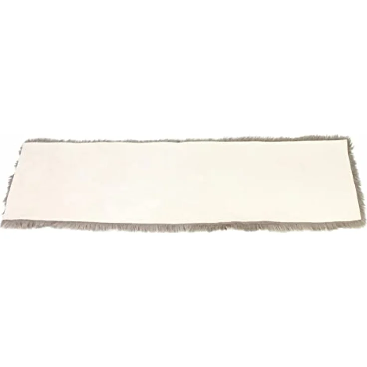 Tischläufer "Platin" aus Kunstfell, beige-braun, 30x120 cm – Bild 8