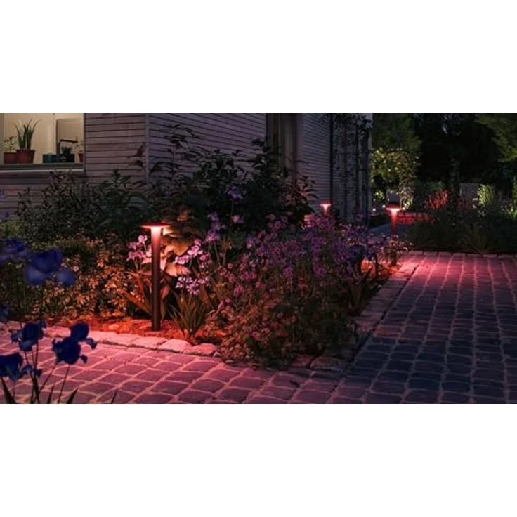 Paulmann 94756 LED Pollerleuchte Zigbee Plate RGBW Anthrazit – Bild 6