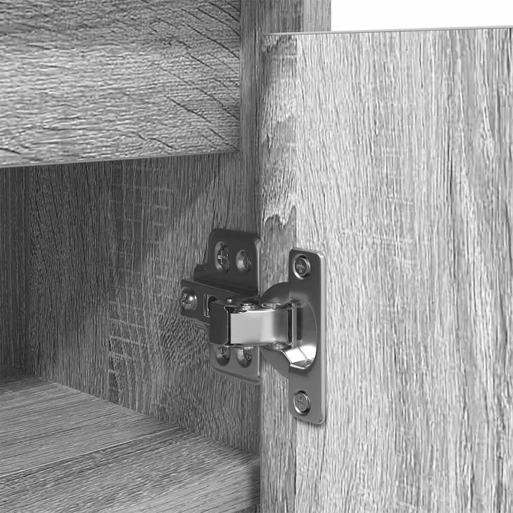 vidaXL Schuhschrank Grau Sonoma 29,5x34x76 cm Holzwerkstoff 861864 – Bild 10