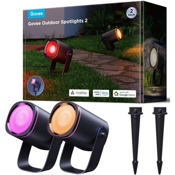 Govee Outdoor Spotlights 2 2er-Pack EEK G