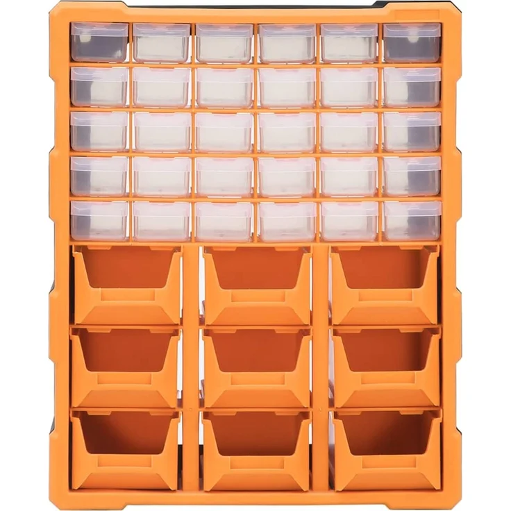 vidaXL Multi-Schubladen-Organizer mit 39 Schubladen 38x16x47 cm 149603 – Bild 5