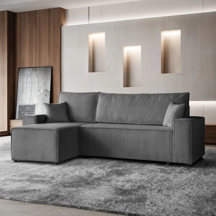 Beautysofa Ecksofa HEKTOR, mit Schlaffunktion – Bild 2