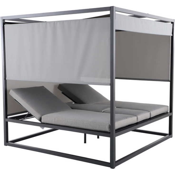 Cubico Daybed grau TextileneAluminium
