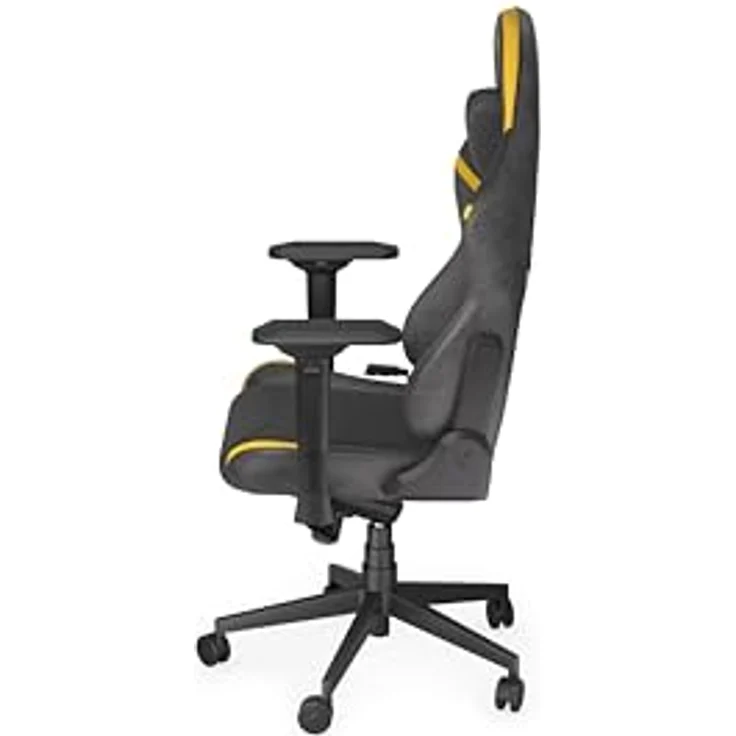 Endorfy FUR Scrim YL, Gaming Stuhl mit anpassbarer Rückenlehne und Gedächtnisschaumkissen, Schwarz, Gelb – Bild 5