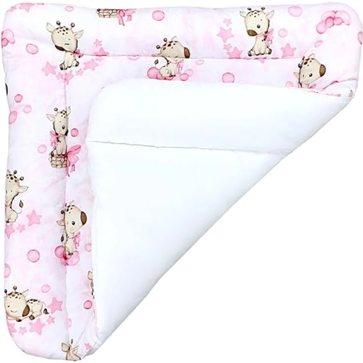 TupTam Wickelauflage TupTam Baby Wickeltischauflage mit Baumwollbezug Gemustert – Bild 5