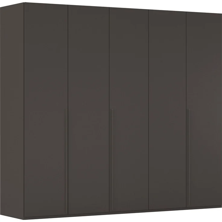 rauch Kleiderschrank Drehtürenschrank Schrank Garderobe Wäscheschrank BESTSELLER MONTCLAR (3 Ausstattungen BASIC/CLASSIC/PREMIUM (SOFT-CLOSE), Breiten 201-400 cm) Front in Glas/Hochglanz/Dekor/Grauspiegel in 5 Breiten MADE IN GERMANY – Bild 2