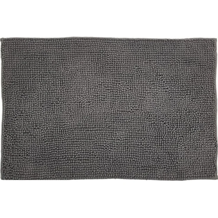 DILUMA Badematte Badematte Chenille 50x80 cm – Badteppich mit kuscheligem Flor, Polyester, rechteckig, Rutschhemmende Beschichtung, schnell trocknend, hohe Saugkraft – Bild 3