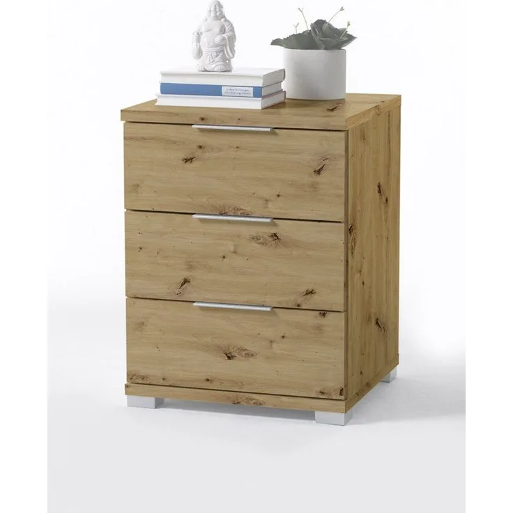 Nachttisch Uno / Universal, Holzwerkstoff, Holzfarben, 46 x 61 x 42 cm