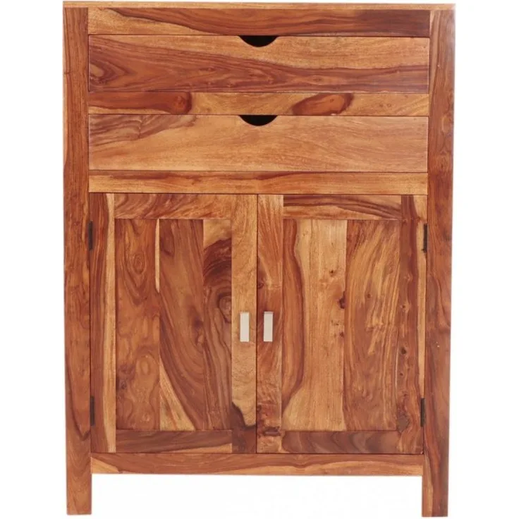 Kommode Amba 90x120x45 aus indischem Sheesham-Massivholz