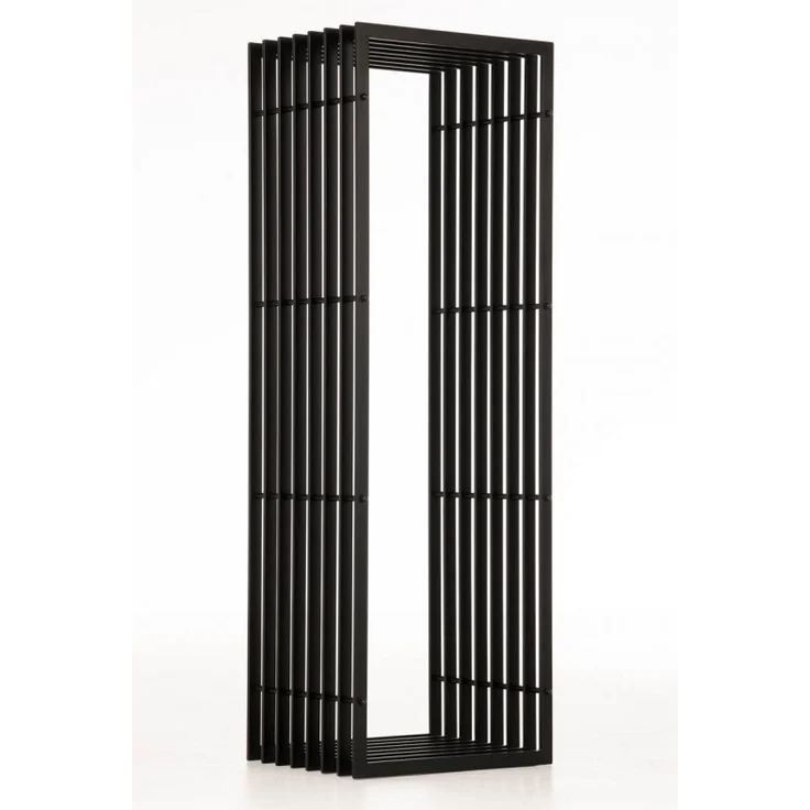 CLP Kaminholzständer Irving schwarz-matt,40x50x150 cm – Bild 7