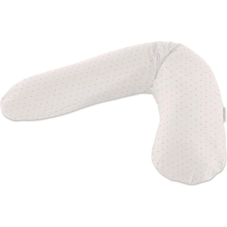 Theraline Stillkissen "Das Original", Polyester Hohlfaser, 190 cm, Muster 197 Kreuzchen
