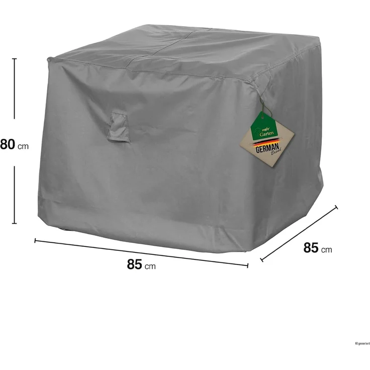 mehr Garten Gartenmöbel-Schutzhülle Premium, Premium Loungesessel-Abdeckung: 85(B)x85(T)x80(H) cm I Robuste Schutzh – Bild 7