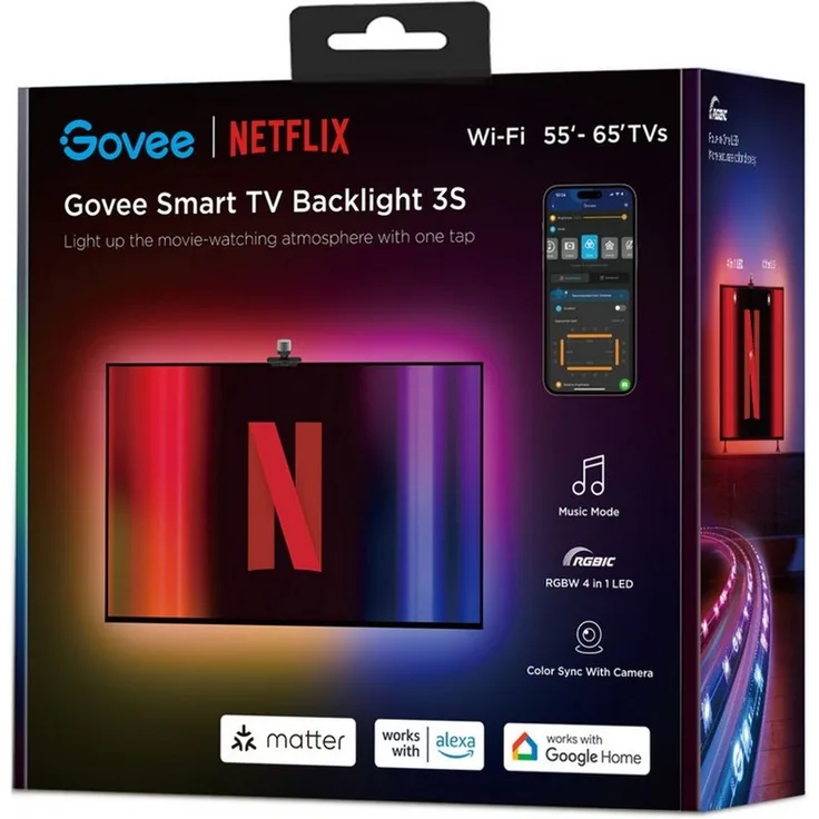 Govee H6098 Intelligenter Leuchtstreifen Wi-Fi/Bluetooth