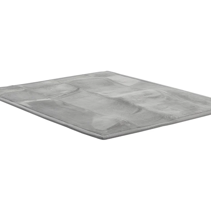 Juskys Krabbelmatte, Polyester grau, 220 x 180 cm – Bild 8