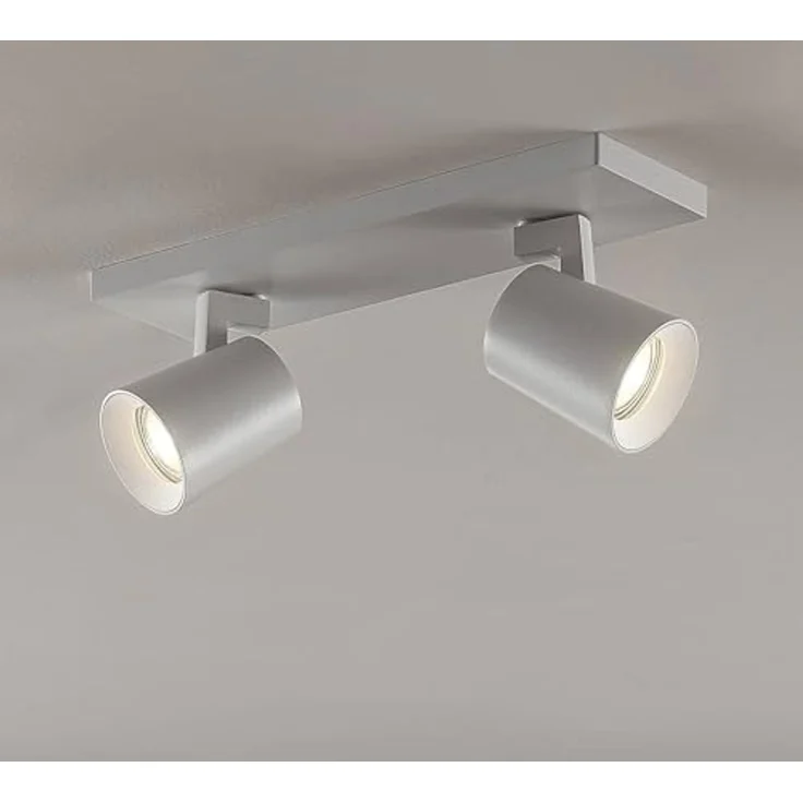 Arcchio Deckenstrahler Iavo, Metall, Weiß IP20, 2x8 W LED – Bild 2