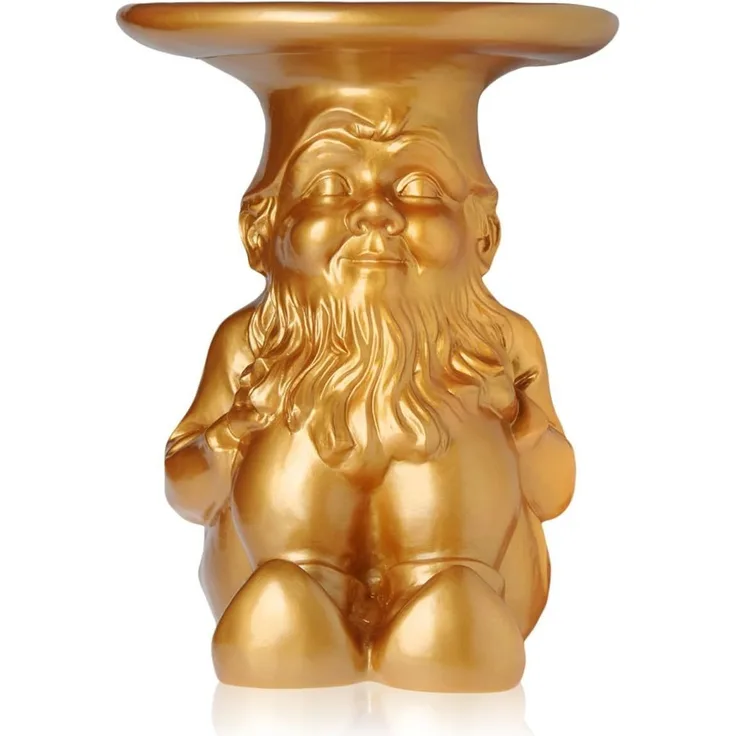 Kartell Napoleon, Plastik, Gold, 40 x 44 x 40 cm