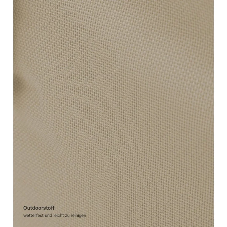 mokebo Sitzsack Der Sunnyboy (für drinnen & draußen), Made in Germany, Beanbag Outdoor, Sitzsack, Gartenliege in Khaki – Bild 4