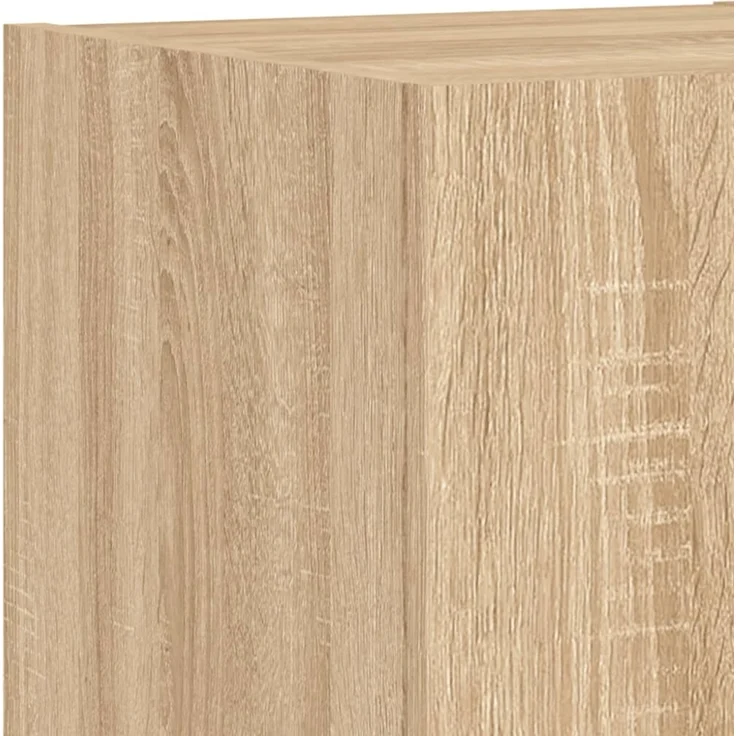 vidaXL 5-tlg. TV-Wohnwand mit LED-Leuchten Sonoma-Eiche 3216862 – Bild 9