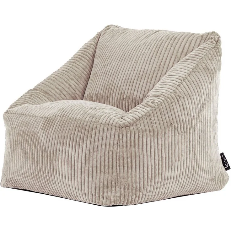 icon Sitzsack Kinder aus Cord Flauschig „Natalia“, 55x44cm, Made in Germany, für Kinderzimmer – Bild 1
