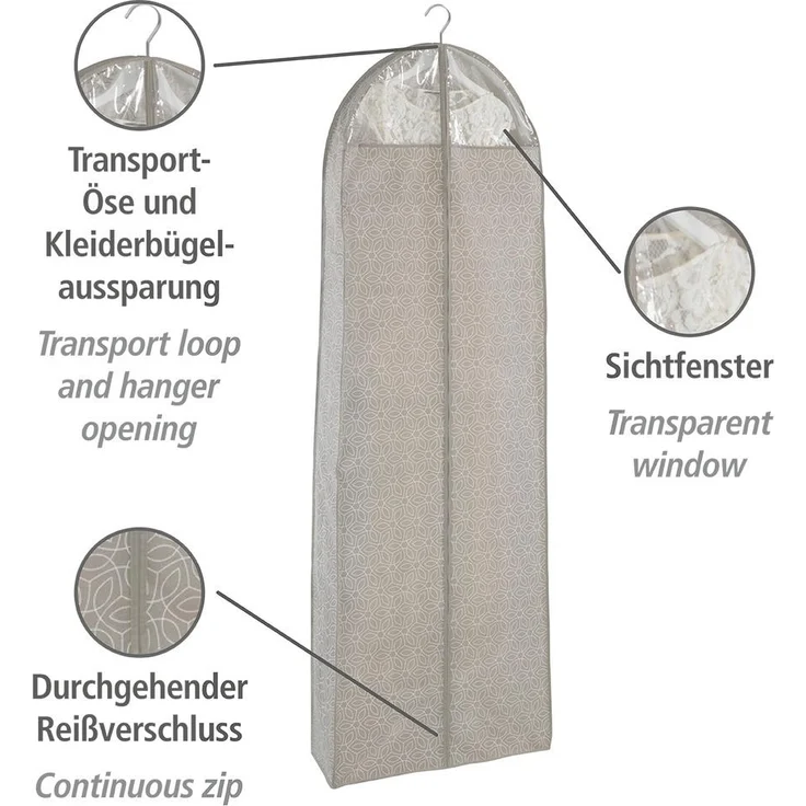 WENKO Kleidersack Mod. Balance 180 x 60 cm – Bild 2