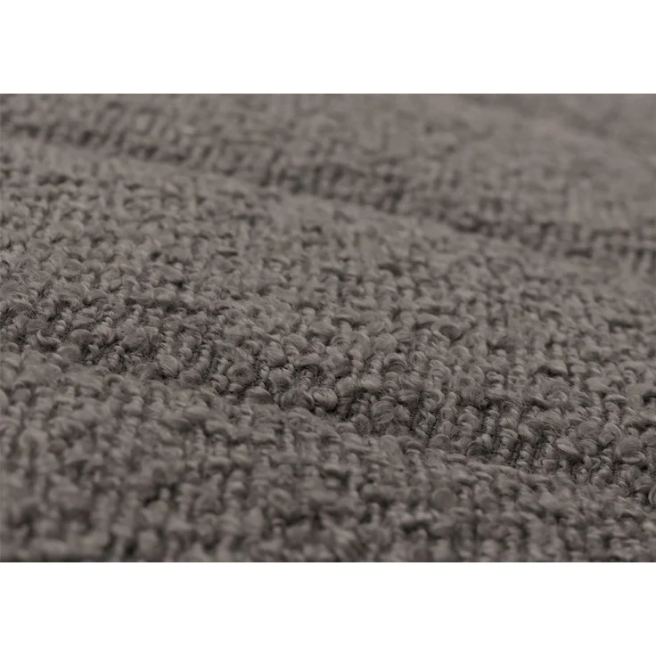 Schaukelstuhl HWC-K10, Relaxsessel, Holz FSC® Stoff/Textil Bouclé (450g/m²) ~ dunkelgrau, Gestell Walnuss-Optik – Bild 4