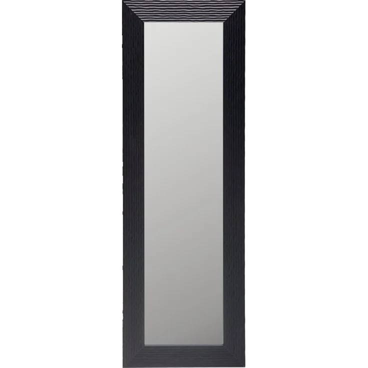 Carryhome 'TOBI' Spiegel, Kunststoff schwarz, 50 x 150 x 2.1 cm, senkrecht und waagerecht aufhängbar – Bild 3