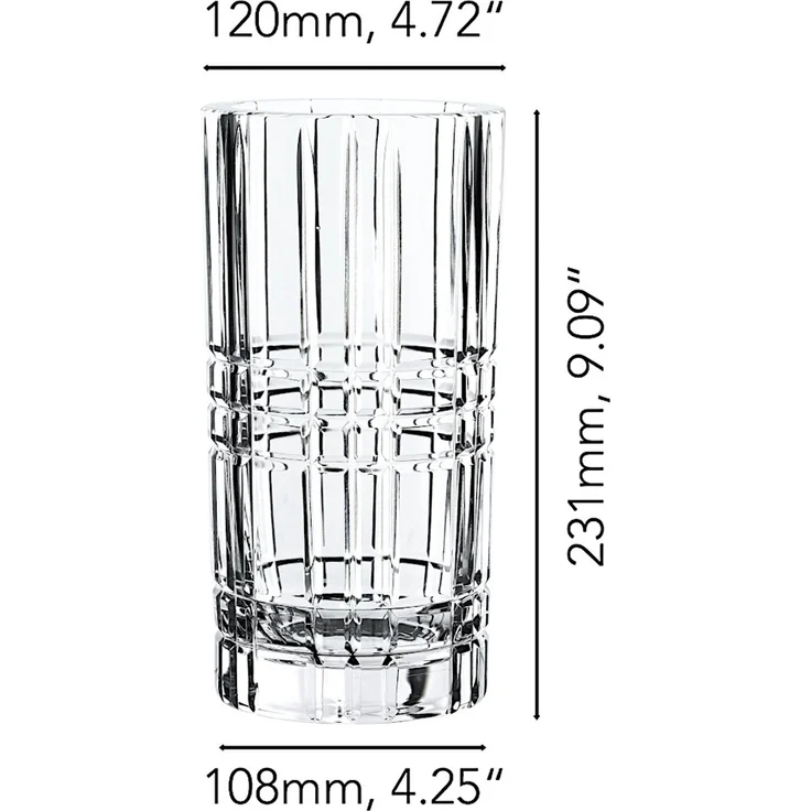 NACHTMANN 97781 SQUARE Vase / Windlicht 23 cm – Bild 2