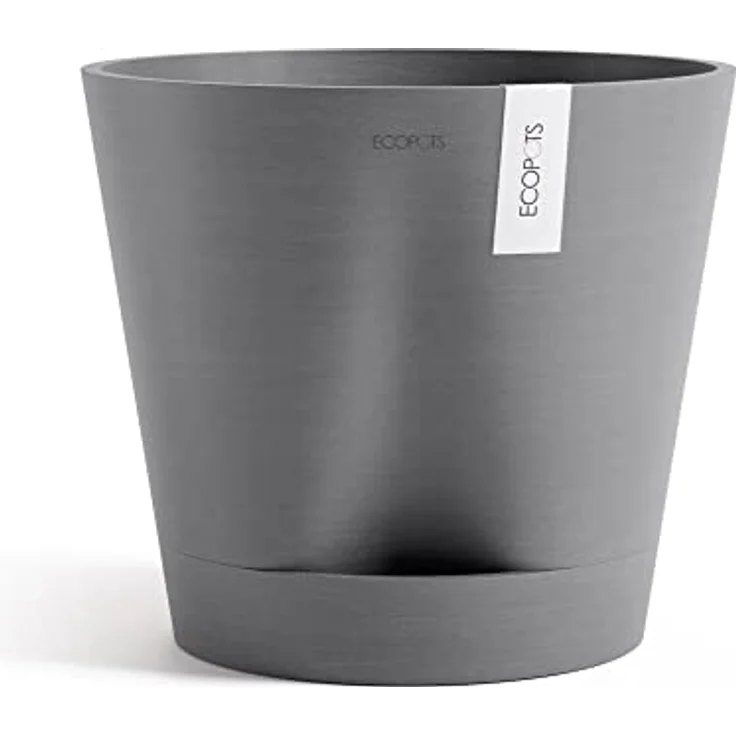 ECOPOTS Blumentopf Venice 2 40 Grau, für den Innenbereich – Bild 2