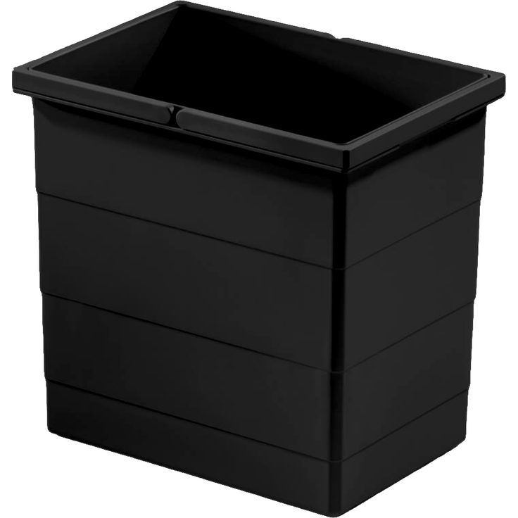 HAILO 18 Liter Inneneimer 1225939 schwarz für Raumspar Tandem 3642731 / Ersatzteil