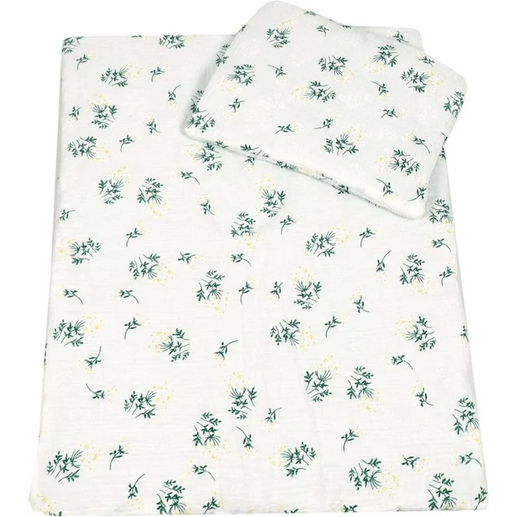 Babydecke BabyLux Babydecke Musselin Kinderwagendecke Kuscheldecke 75x60cm MPM, BabyLux, D1 Zarte Wiese MPM – Bild 3