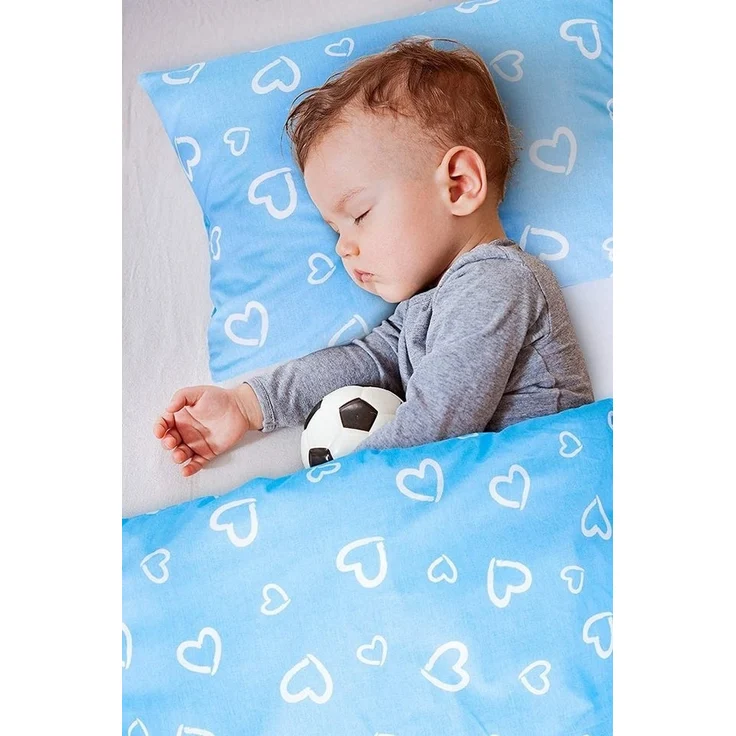 Amilian Kinderbettwäsche 100x135 - Bettwäsche Kinder - Kopfkissenbezug 40x60 cm Babybettwäsche, 2 teilig, 100% Baumwolle, für Mädchen und Jungen – Bild 2