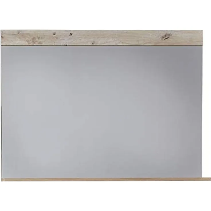Garderobenspiegel Tailor Used Wood Shabby hell Spiegel 90x69 cm