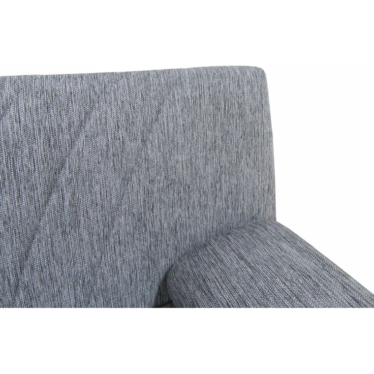 Dmora 3-Sitzer Schlafsofa Apicella, Sofa mit Stauraum und 2 Kissen inklusive, Wohnzimmersofa aus Stoff mit Klick-Klack-Öffnung, 181 x 81 x 88 cm, Grau – Bild 8