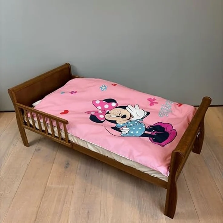 Disney Minnie Mouse Babybettwäsche Minnie Mouse Babybettwäsche "Zauberhafte Minnie" in Rosa, 100% Baumwo – Bild 3