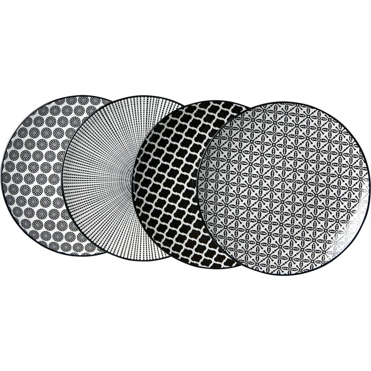 Ritzenhoff & Breker Takeo Mixed Dessertteller ø 21,5 cm 4er Set – Bild 1