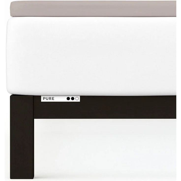 Schlafgut 'PURE TOPPER' Spannbettlaken, für Topper bis 10 cm Höhe, Sand Mid, M 120x200cm - 130x220cm, 100% Bio-Baumwolle – Bild 4