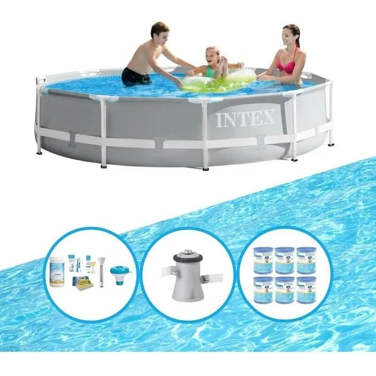 Intex Frame Pool Intex Prism Pool-Paket 305x76 cm