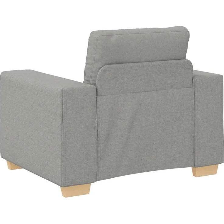 vidaXL Sofa-Sessel Wolkengrau 100x78x80 cm Stoff 4105066 – Bild 6