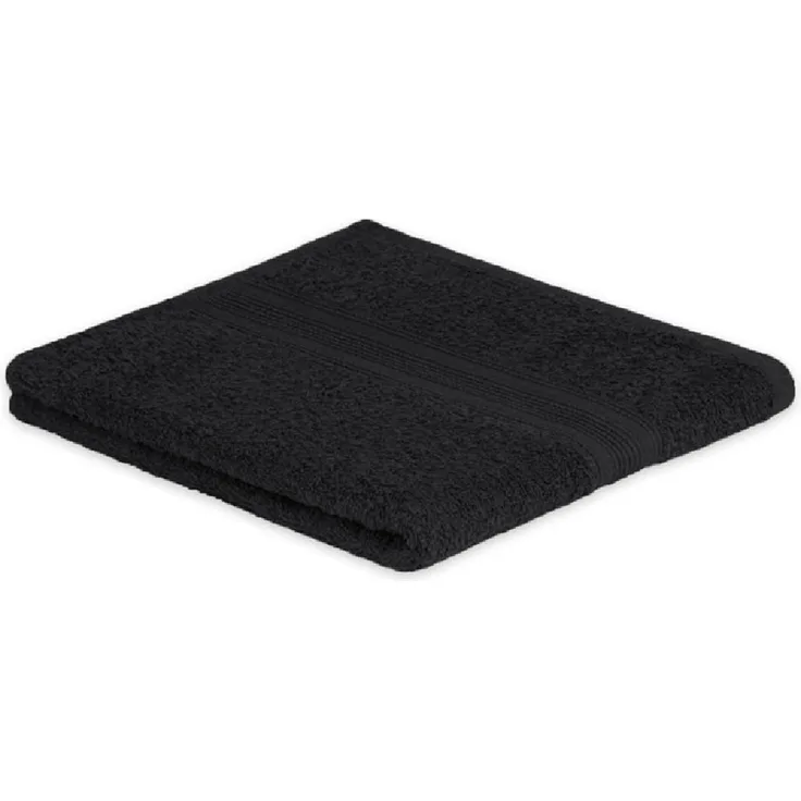 Handtuch 50 x 100 cm 500g/m² Schwarz