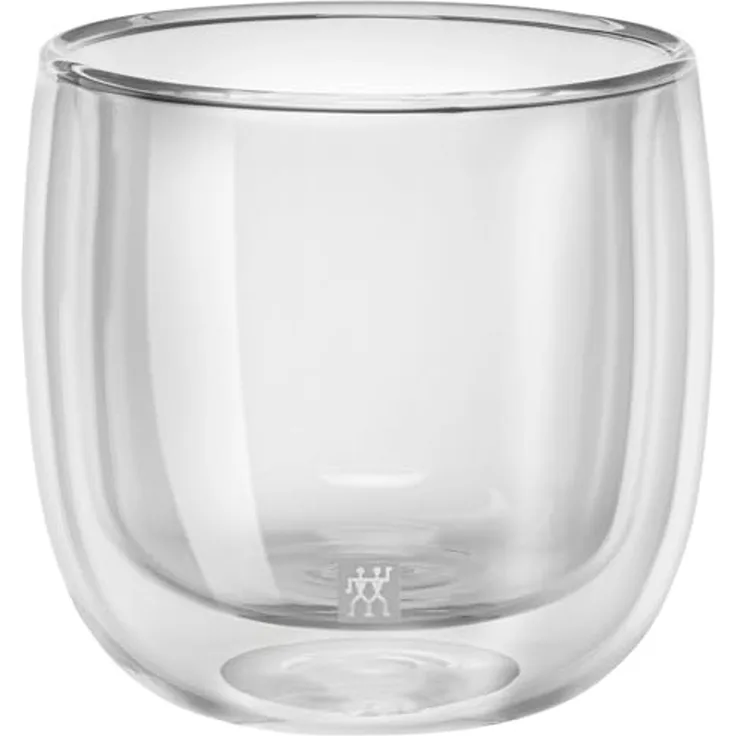 Teeglas ZWILLING Sorrento Teeglasset, 240 ml / 2-tlg hochwertiges Borosilikatglas, 2-tlg, Borosilikatglas