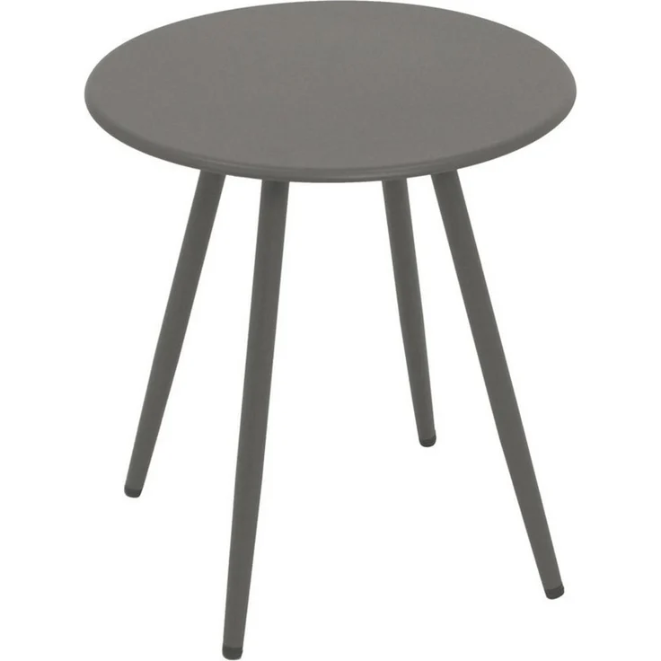 DEGAMO Beistelltisch DENVER 45cm rund, Stahl, Innen und Außen – Bild 5