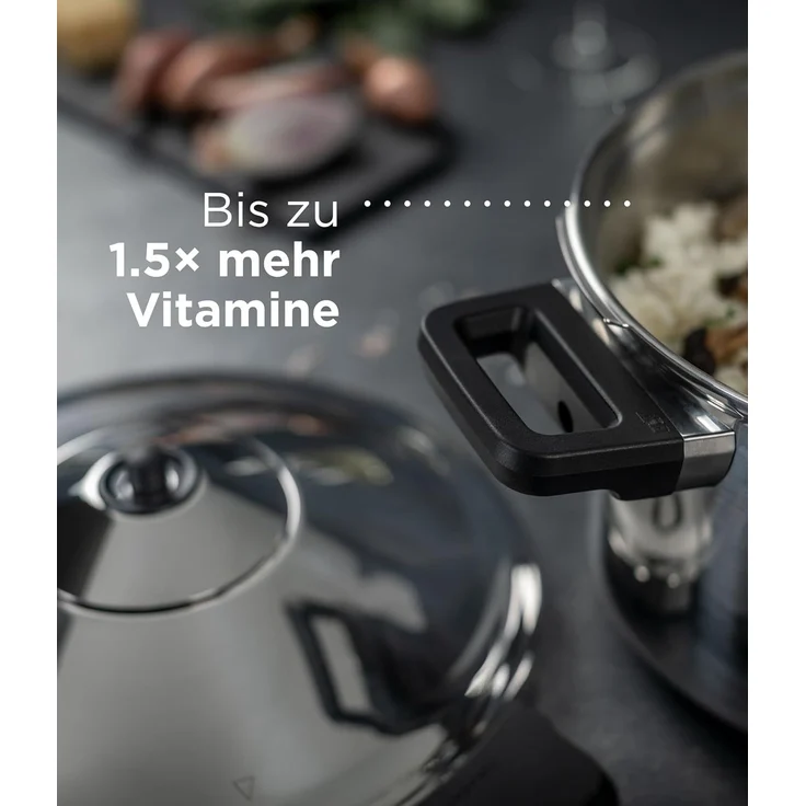 KUHN RIKON Schnellkochtopf Kuhn Rikon Schnellbratpfanne Duromatic Hotel 5,0 L/Ø 28 cm – Bild 7