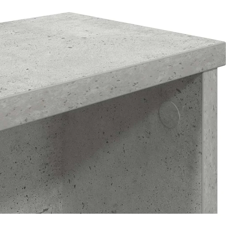 vidaXL Küchenregale Stapelbar 2 Stk. Betongrau 50x15x16 cm 860488 – Bild 7