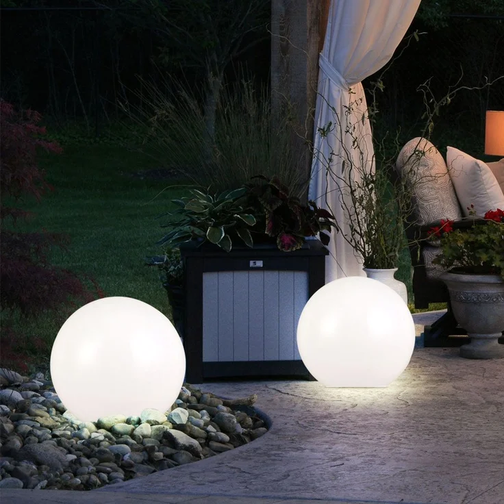 3er Set Solar - LED Außenbeleuchtung für Ihren Garten – Bild 4