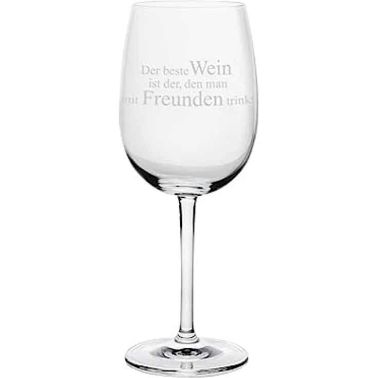 Weinglas "der beste Wein" - Räder Design