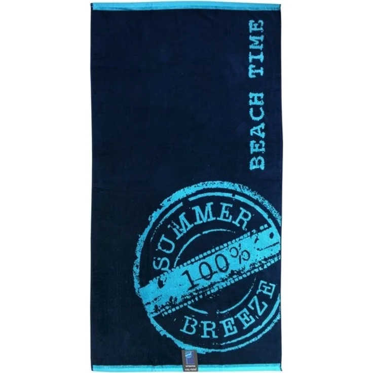 jilda-tex Strandtuch, 100% Bio-Baumwolle (1-St), weiche Frottee-Veloursqualität – Bild 4