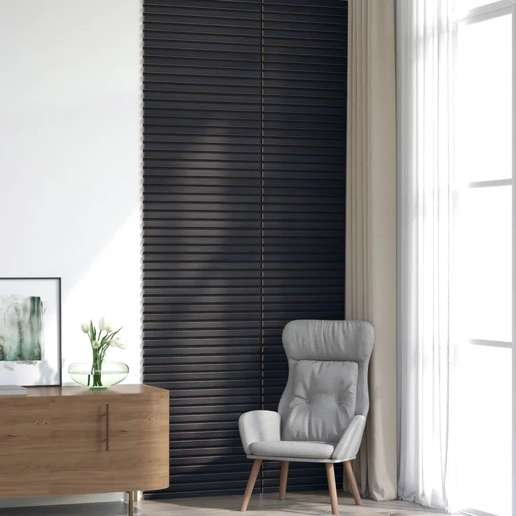 vidaXL Wandpaneele 8 stk. 60,5 x 60 cm Anthrazit 42046454 – Bild 4